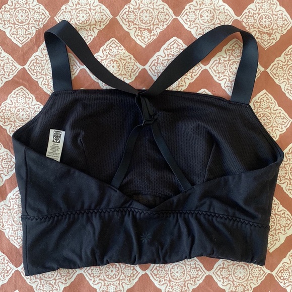 Athleta black razor back sports bra size medium - Picture 4 of 8